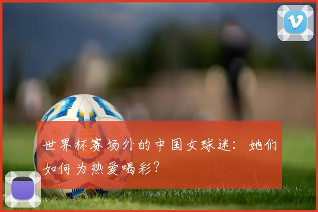 世界杯赛场外的中国女球迷：她们如何为热爱喝彩？