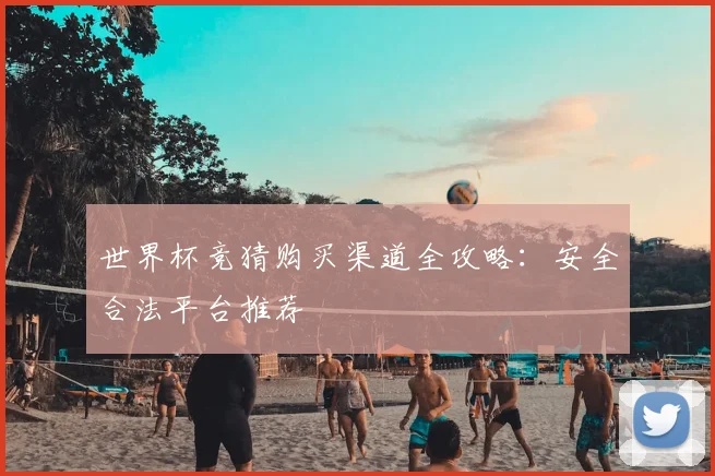 世界杯竞猜购买渠道全攻略:安全合法平台推荐