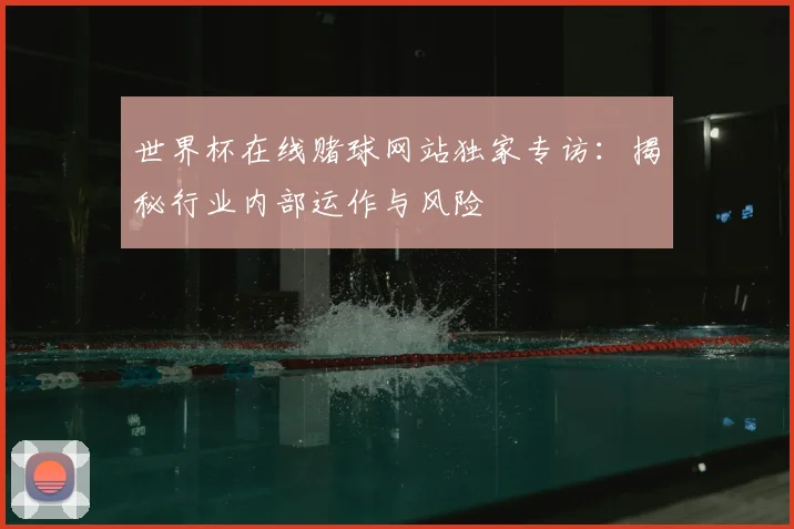 世界杯在线赌球网站独家专访:揭秘行业内部运作与风险